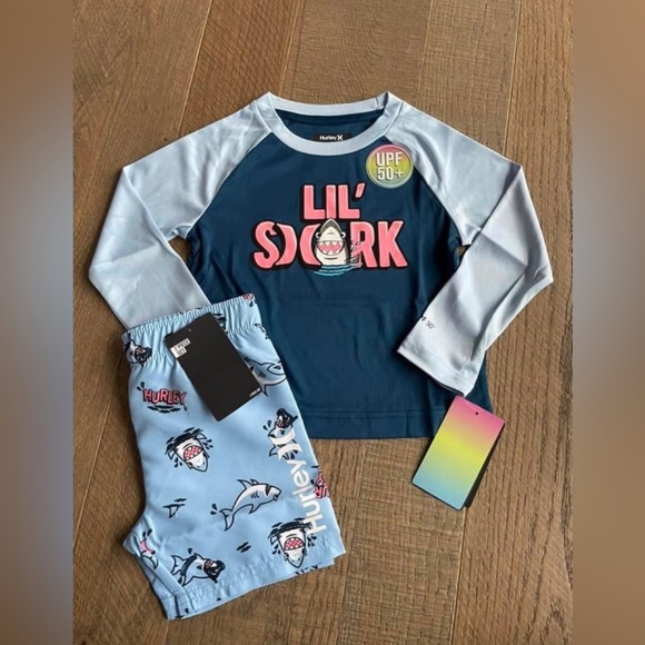 Hurley Toddler Boy Swim Set - Picture 1 of 1